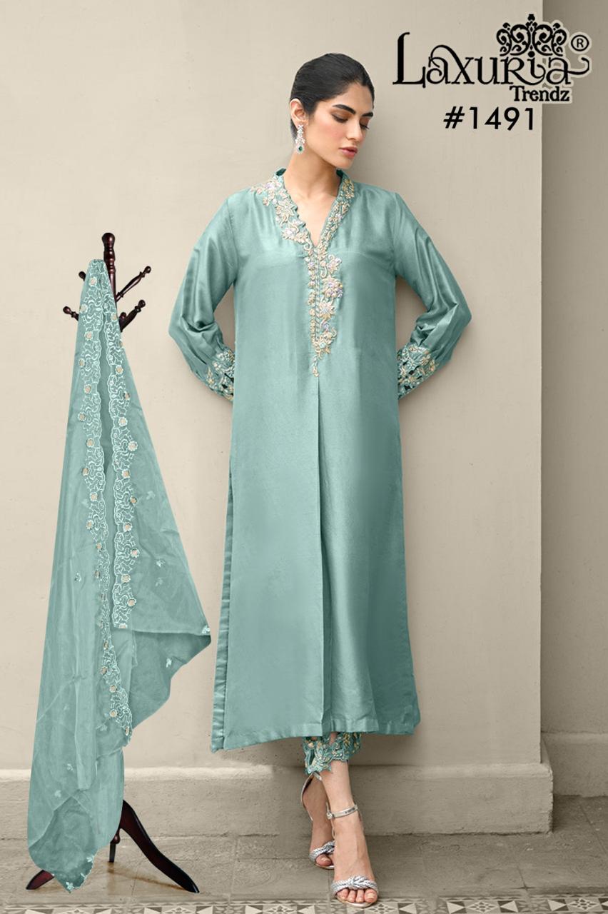 💞 Luxury Pret Collection – Tunic Style with Pant & Dupatta 💞