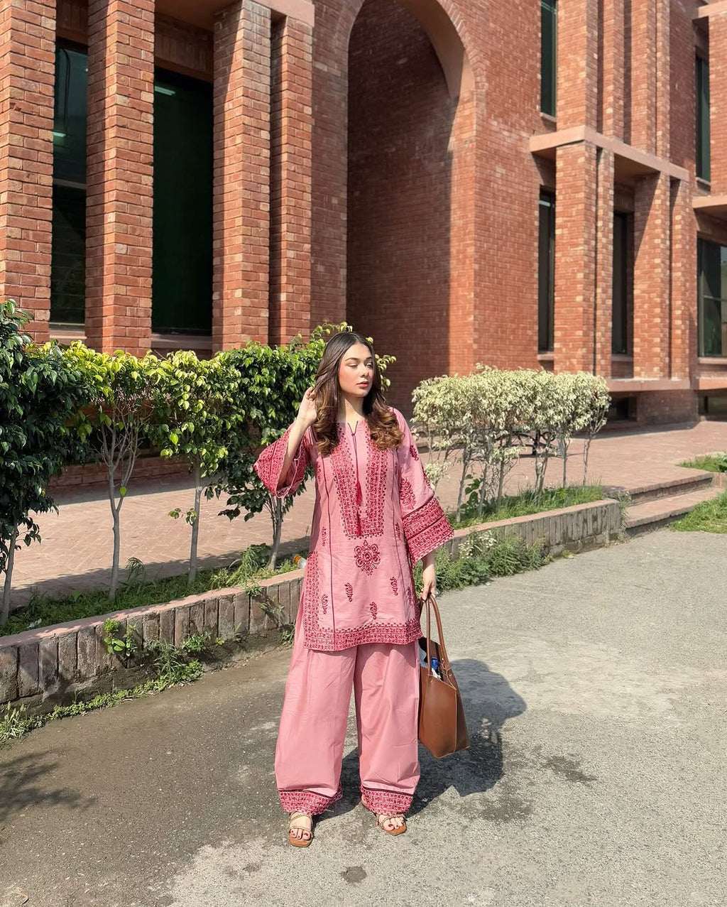💖 New Designer Heavy Cotton Salwar Suit with Real Mirror Work 💖