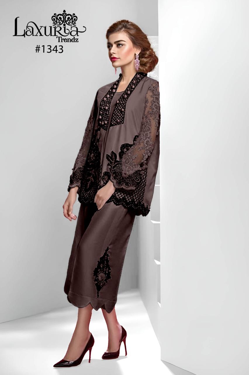✨ Premium BSY Satin Cord Set with Hand Embellishment | Elegant Tunic & Pants ✨