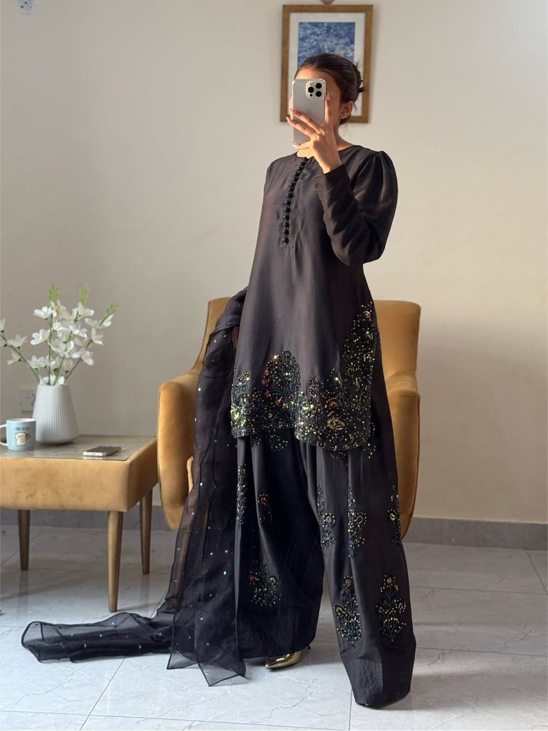 💃 Premium Set in Natural Crepe Silk 💃