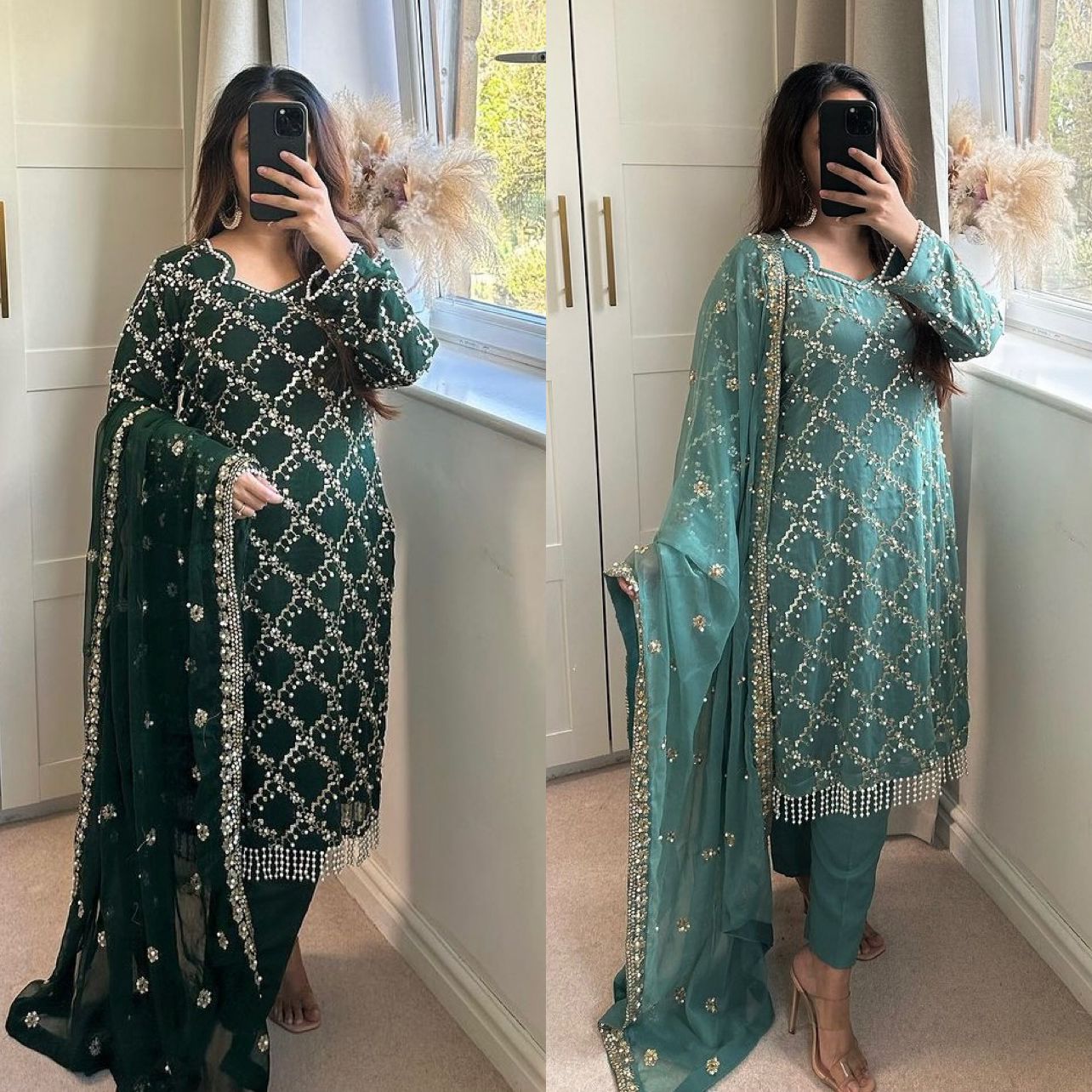🌟 Gorgeous Designer Long Top Set 🌟