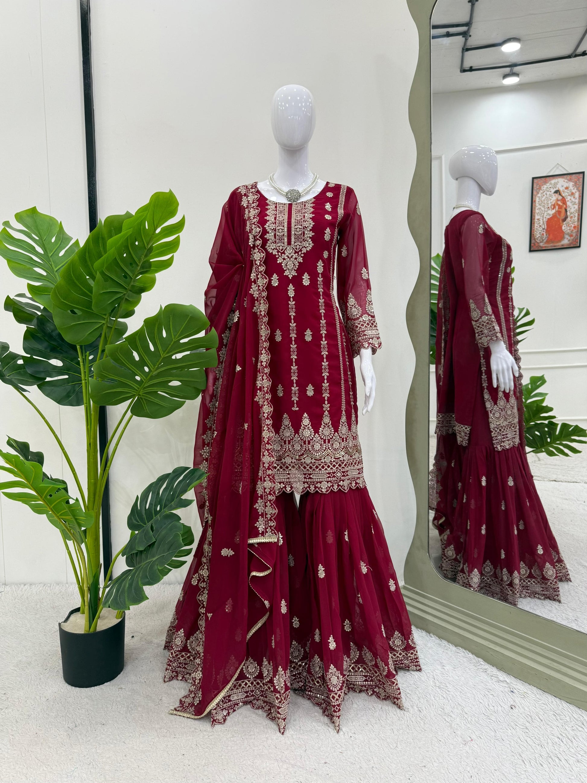 💫 Designer Sharara Set 💫