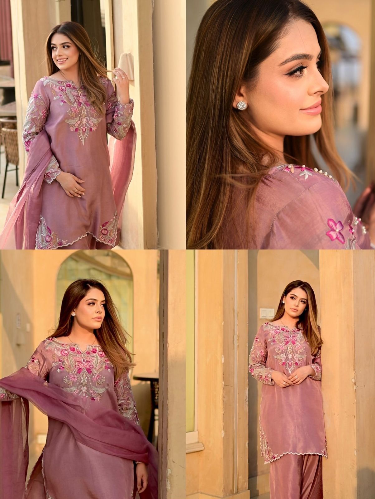 💕 Premium Natural Crepe Silk Set 💕