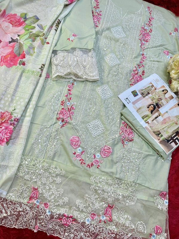 💖 Elegant Semi-Stitched Cotton Suit Set 💖