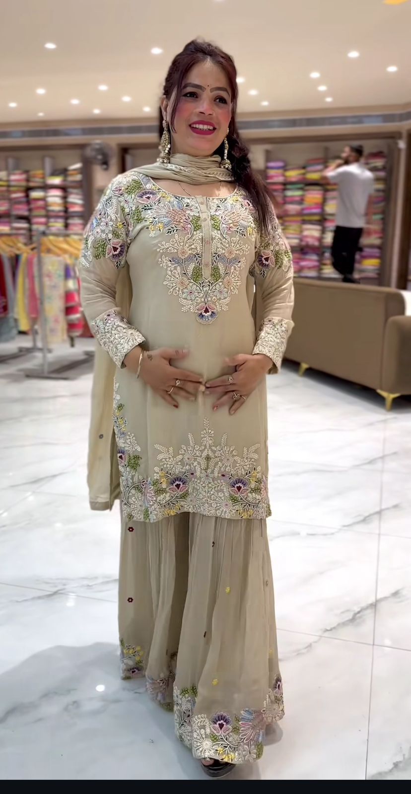 💥 Designer Party Wear Sharara Set