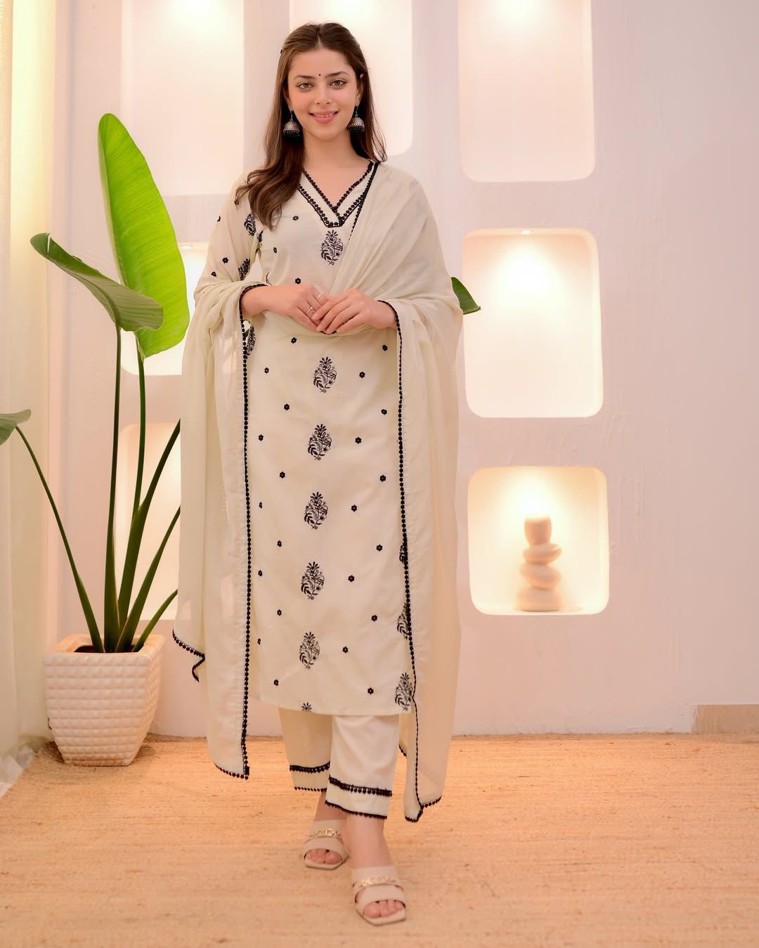 ✨ Exclusive & Comfortable Embroidered Kurta Set