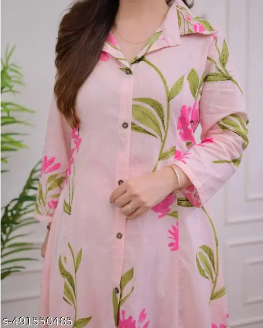 👗 Women’s Printed Comfort Kurta Palazzo Set – Style That Feels Like Home!