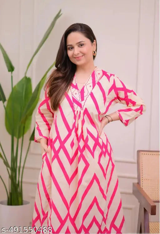 👗 Women’s Printed Comfort Kurta Palazzo Set – Style That Feels Like Home!